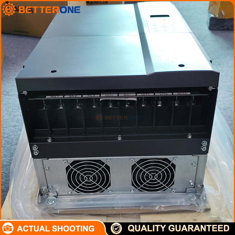 Delta VFD750C43A-00 VFD-C2000+ Vector Control Drive, 3-Phase 460V Class, 75kW 100HP, Heavy Duty 150A / Super Heavy Duty 110A, Built-in DC Reactor, No Braking Chopper, Frame D1, IP00 Chassis Mount Industrial VFD