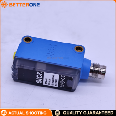 SICK KTM-LN22181P Contrast Sensor (1109748), Red Laser Mark/Contrast Detector, 50mm Sensing Distance, NPN Output 100mA, 10–30VDC, IP67, M8 4-Pin Connector, 4kHz Switching Frequency, 125µs Response Time