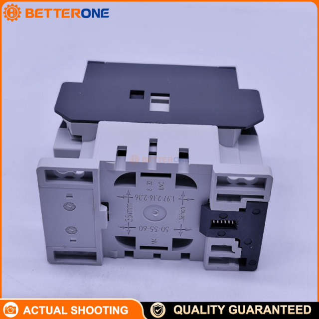 ABB 1SBL901074R8010 AX09-30-10-80 Block Contactor, 3-Pole 3NO + 1NO Aux, Coil 220–230V 50Hz / 230–240V 60Hz, 9A AC-3, 4kW @ 400V AC-3, 690V Main/Aux Circuit, Screw Terminals, 44×74×74mm