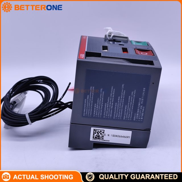 ABB 1SDA066466R1 MOE Motor Operator for SACE Tmax XT2/XT4 MCCB, 220–250V AC/DC Rated Voltage, Electrical Operator Accessory for Remote ON/OFF