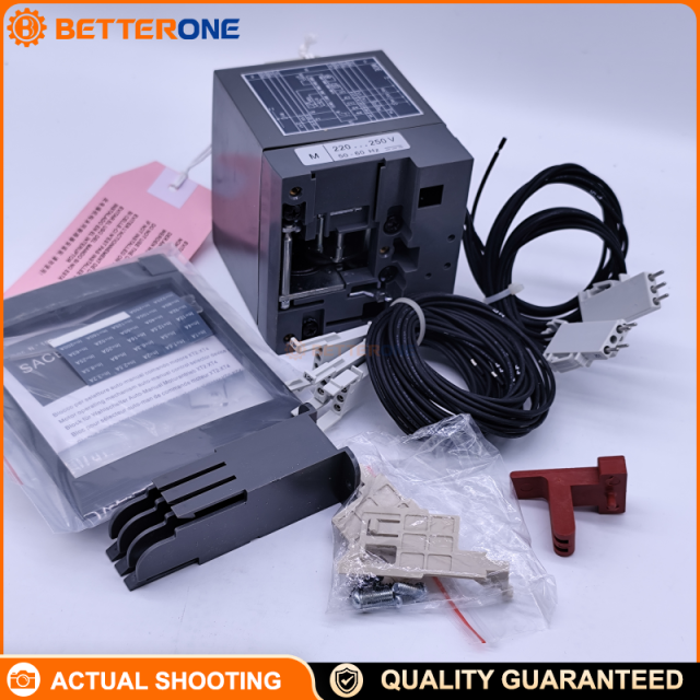 ABB 1SDA066466R1 MOE Motor Operator for SACE Tmax XT2/XT4 MCCB, 220–250V AC/DC Rated Voltage, Electrical Operator Accessory for Remote ON/OFF