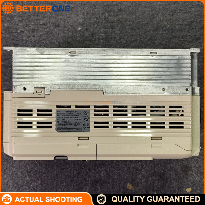 Yaskawa CIMR-AB4A0031FBA A1000 Series AC Drive VFD Inverter, 3-Phase 400V Class, 15kW (ND) / 11kW (HD), 31A (ND) / 24A (HD) Rated Output, Max 400Hz, IP20