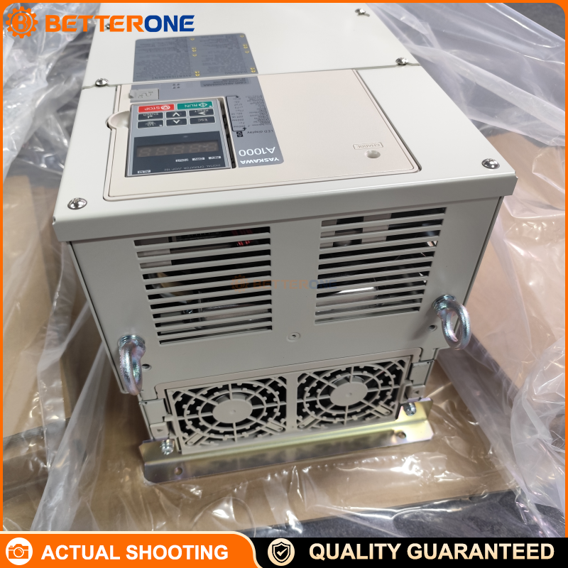Yaskawa CIMR-AB4A0058ABA A1000 Series AC Drive VFD Inverter, 3-Phase 380–480VAC (400V Class), 30kW ND / 22kW HD, 58A ND / 45A HD, IP00 Open Type, Max 400Hz, Induction & PM Motor Control