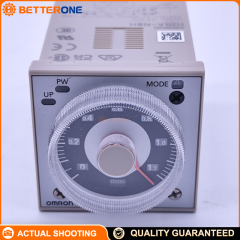 OMRON H3BA-N8H Solid-State Multi-Function Timer Relay, 8 Operating Modes, Selectable Output Type (Time-Limit DPDT or Time-Limit SPDT + Instantaneous SPDT), 0.05s–300h, 8-Pin Octal Plug-In, 5A @ 250VAC Resistive