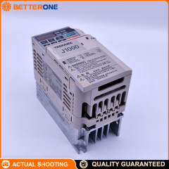 Yaskawa CIMR-JBBA0003BBA J1000 Compact VFD AC Drive, Single-Phase 200–240VAC (200V Class), 0.75kW (ND) / 0.4kW (HD), 3.3A–3.5A (ND) / 3.0A (HD), IP20 Open-Chassis, Max 400Hz