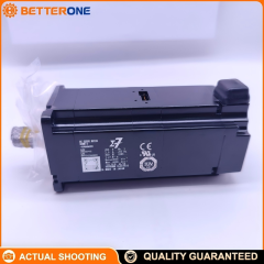 Yaskawa SGM7J-04A6A2C Sigma-7 Rotary Servo Motor, 200V Class, 0.4kW (400W), 3000rpm Rated / 6000rpm Max, 24-Bit Batteryless Absolute Encoder, With 24VDC Holding Brake, 60mm Flange, Straight Shaft (No Key)