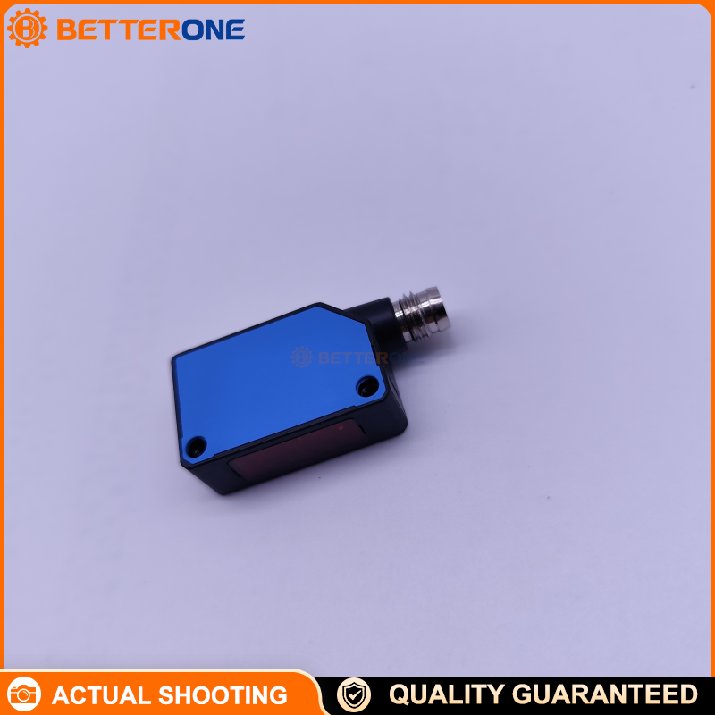 SICK WL100-2P4429 Photoelectric Retro-Reflective Sensor (6052386), Dual Lens, 0.01–2.5m (Max 3m), PNP Output, 10–30VDC, Light/Dark Switching, IP67, M8 4-Pin Connector, 632nm Red LED