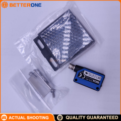 SICK WL100-2P4429 Photoelectric Retro-Reflective Sensor (6052386), Dual Lens, 0.01–2.5m (Max 3m), PNP Output, 10–30VDC, Light/Dark Switching, IP67, M8 4-Pin Connector, 632nm Red LED