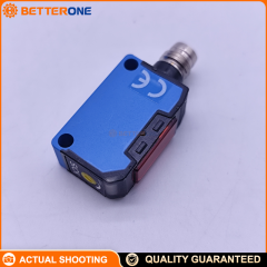 SICK WT150-P460 Photoelectric Proximity Sensor (W150, 6011050), Diffuse with Background Suppression (BGS), 2–100mm, PNP Output 100mA, 10–30VDC, Light/Dark Switching, 1kHz, 0.5ms, IP67, M8 4-Pin, 10×28×18mm