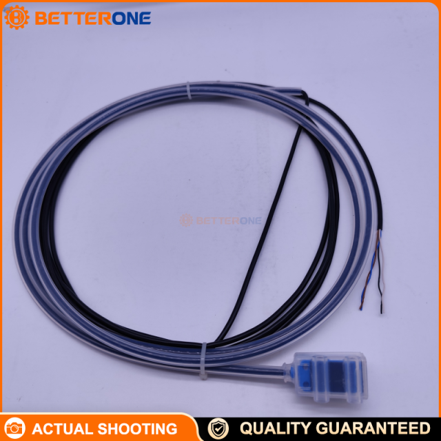 SICK WTB4T-3P1264 Photoelectric Proximity Sensor (1028091), Background Suppression (BGS), 15–120mm (Max 4–120mm), PNP Output 100mA, 10–30VDC, Light Switching, 1kHz, <0.5ms, IP68/IP69K, 5m 4-Wire Cable, PinPoint LED 650nm, PTFE Coating