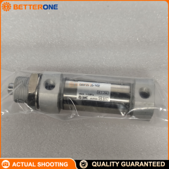 SMC C85F25-25-Y02 ISO 6432 Round Body Air Cylinder, Double Acting Single Rod, Rod Flange Mount (F), Bore 25mm Stroke 25mm, Rod Ø10mm M10x1.25, G1/8 Port, Rubber Bumper, Max 1.0MPa, -20…80°C