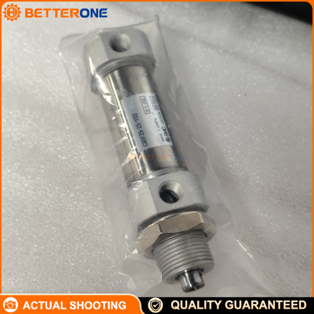 SMC C85F25-25-Y02 ISO 6432 Round Body Air Cylinder, Double Acting Single Rod, Rod Flange Mount (F), Bore 25mm Stroke 25mm, Rod Ø10mm M10x1.25, G1/8 Port, Rubber Bumper, Max 1.0MPa, -20…80°C
