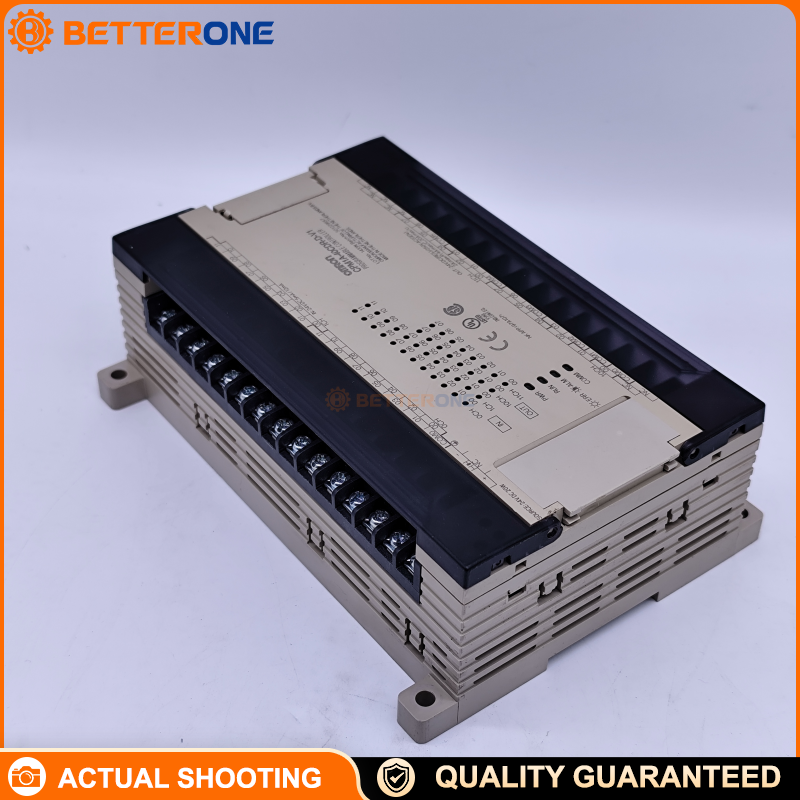 OMRON CPM1A-40CDR-D-V1 PLC CPU, 40 I/O (24 Digital Inputs + 16 Relay Outputs), 24VDC Supply, Built-in RS-232C, 1K Words Program Memory, DIN Rail/Chassis Mount, Expandable Up to 3 Modules