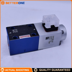 Bosch Rexroth DBETX-10-50G24-8NZ4M Proportional Pressure Relief Valve (Pilot Valve), NG6 ISO 4401-03-02-0-94, 50 bar Stage, 24VDC, 0.8A Solenoid, DIN 43650-AM2, NBR Seals, IP65