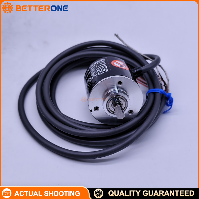 OMRON E6B2-CWZ1X Incremental Rotary Encoder, Ø40mm, Line Driver (RS-422) Differential Output A/-A B/-B Z/-Z, 5VDC, Solid Shaft 6mm, Pre-wired Cable (Specify P/R & Cable Length)
