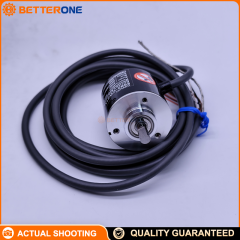OMRON E6B2-CWZ1X Incremental Rotary Encoder, Ø40mm, Line Driver (RS-422) Differential Output A/-A B/-B Z/-Z, 5VDC, Solid Shaft 6mm, Pre-wired Cable (Specify P/R & Cable Length)