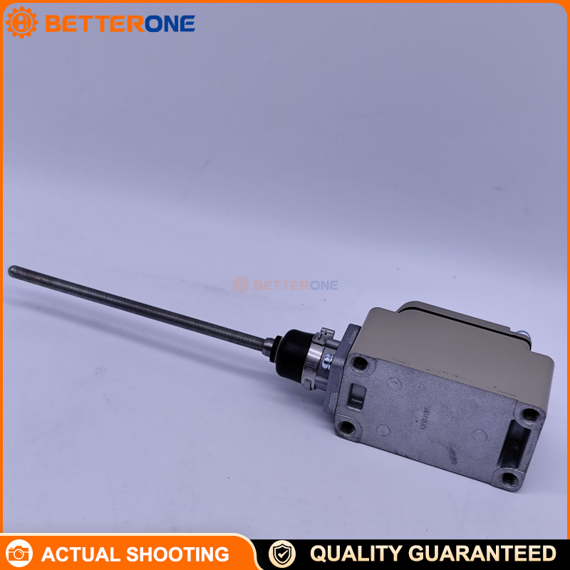 OMRON WLNJ-30-N Two-Circuit Limit Switch, WL Series Heavy-Duty Position Switch, Flexible Rod Coil Spring 140mm (Ø8 Rod / Ø4.8 Spring), DPDB Double-Break, IP67, Screw Terminal, G1/2 Conduit Entry