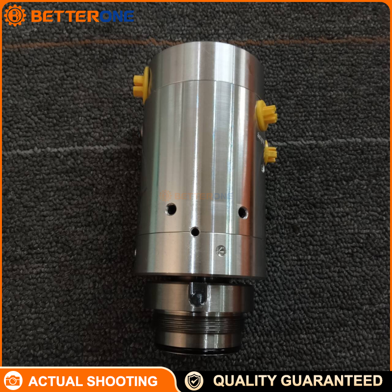 OTT-JAKOB 95.101.418.2.2 Rotary Union 2KA-R-M42x1.5 for CNC Spindle Lubrication & Pneumatic Transmission, Media Transfer to Rotating Spindle, High Reliability Replacement