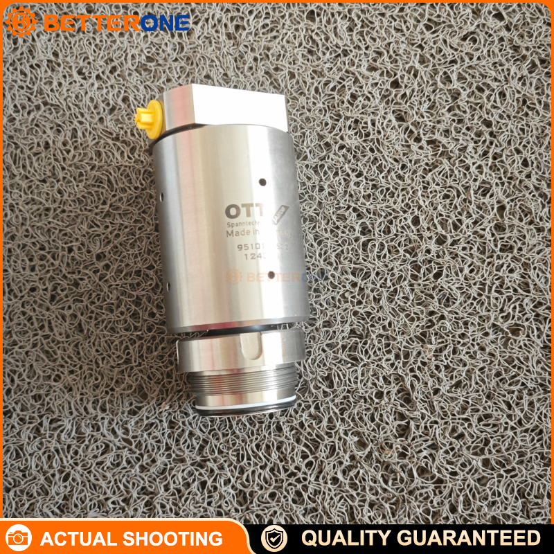 OTT-JAKOB 95.101.465.2.2 Rotary Union for CNC Oil & Air Flow Transfer, Media Transmission from Stationary Supply to Rotating Spindle, High Reliability Replacement