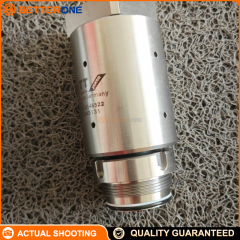 OTT-JAKOB 95.101.465.2.2 Rotary Union for CNC Oil & Air Flow Transfer, Media Transmission from Stationary Supply to Rotating Spindle, High Reliability Replacement