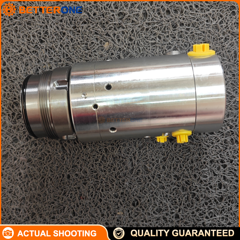 OTT-JAKOB 95.101.503.2.2 Rotary Union 2KA-R-M52x1.5 for CNC Tool Clamping & Media Transfer, Spindle Rotary Feedthrough, High Reliability Replacement Part