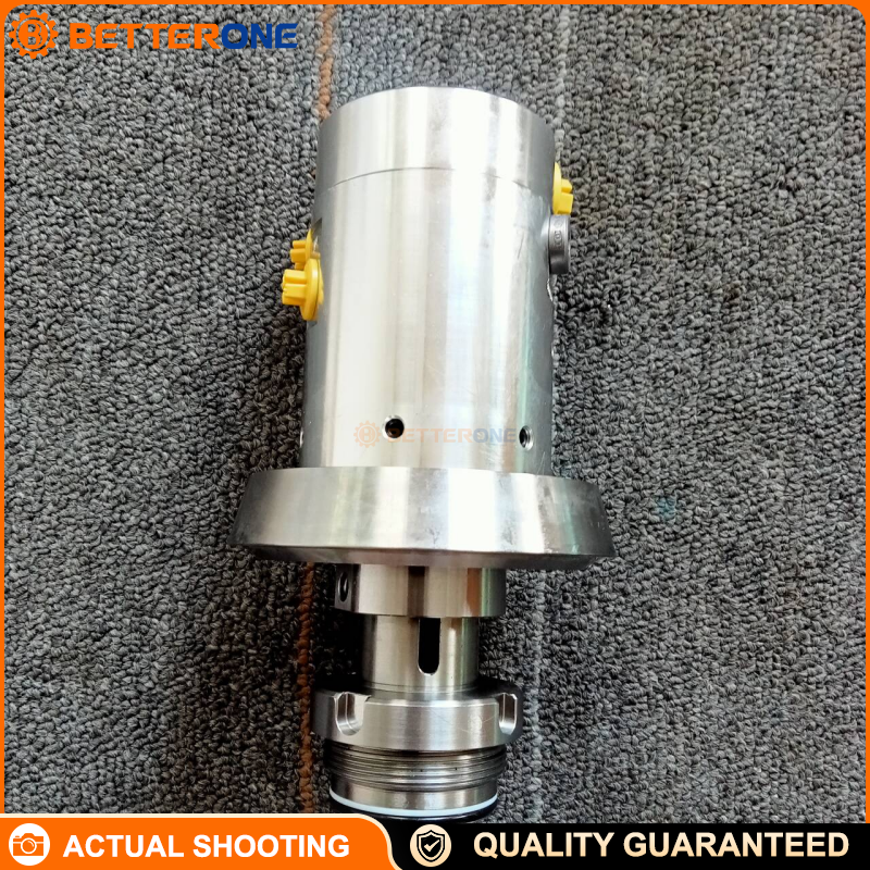 OTT-JAKOB 95.101.611.2.2 Rotary Union 2KA-R-M42x1.5-SR90/15°/14 for High-Speed CNC Oil & Air Transmission, Spindle Media Transfer, Replacement Part (9510161122)