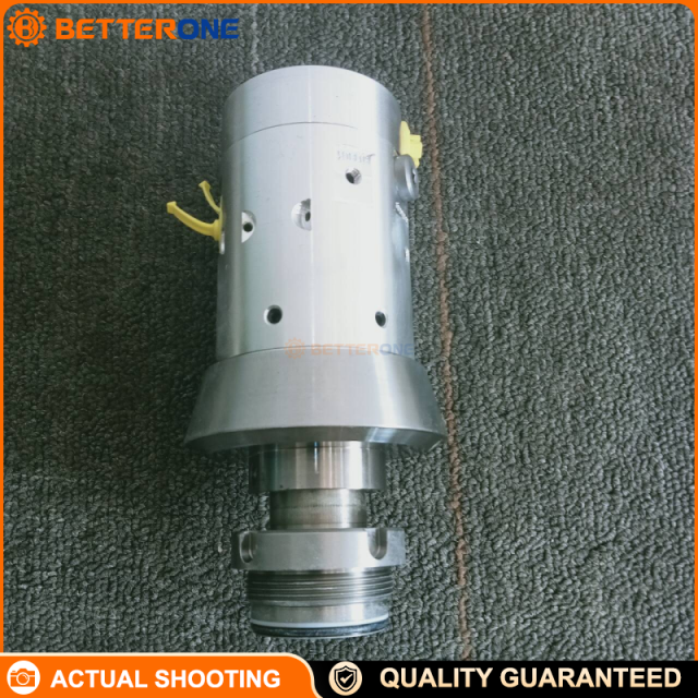 OTT-JAKOB 95.101.611.2.2V02 Rotary Union 2KA-R-M42x1.5-I-SR77/15°/14 for CNC Spindle Media Transfer, High Reliability Replacement (9510161122V02)