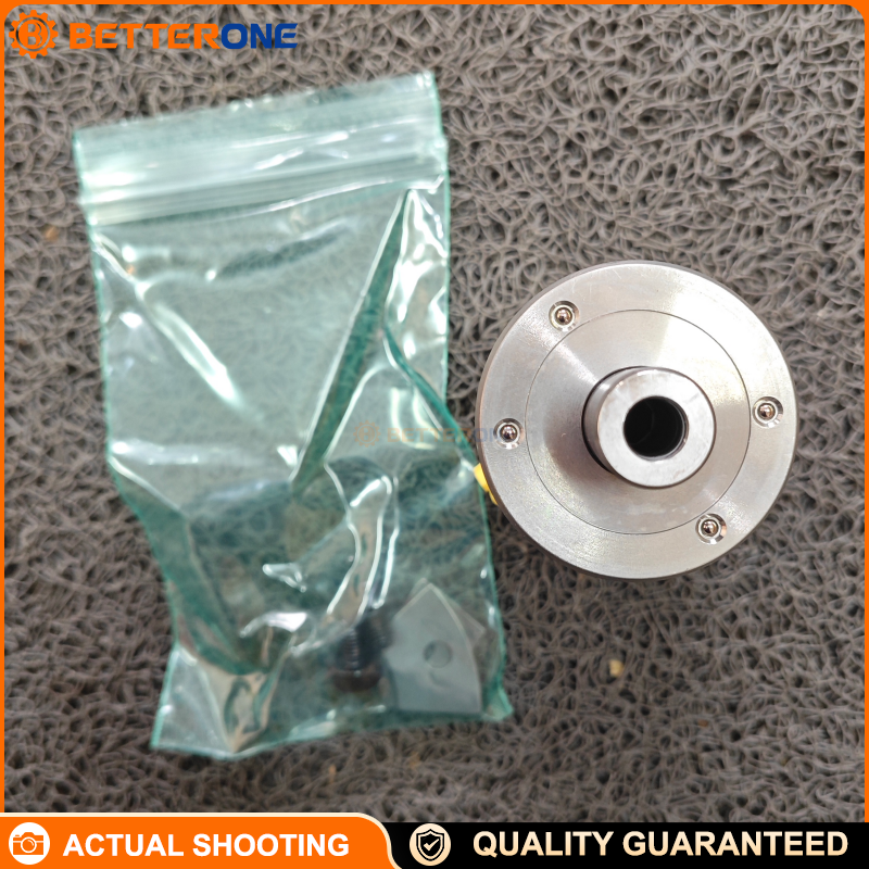 OTT-JAKOB 95.250.021.3.0 Rotary Union (1K-GD) for CNC Spindle Coolant & Air, 36,000rpm, Coolant 80bar, G1/8 & G1/4 Ports, Dry Operation, ISO 4406 -/17/14