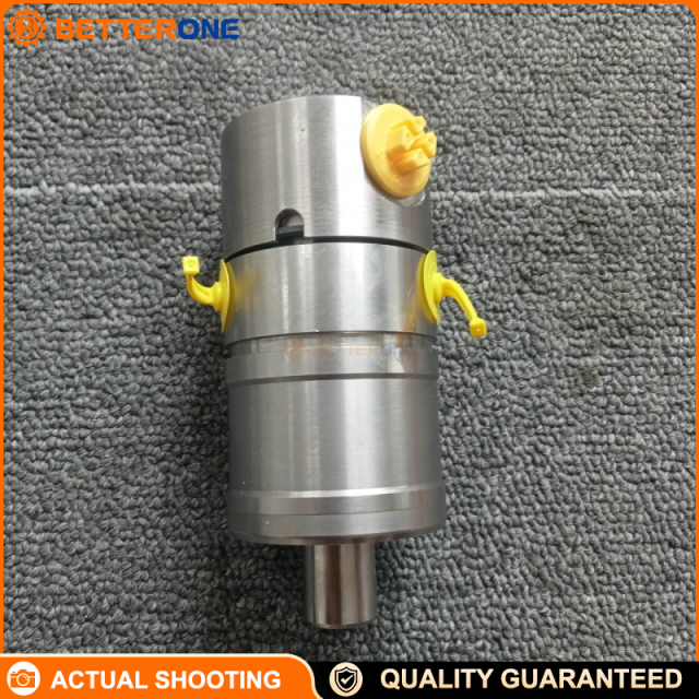 OTT-JAKOB 95.250.065.2.0 Rotary Union 1K-GDR-LC (Module 37+65) Radial Connection for CNC Spindle Coolant/Air/MQL, Coolant 50bar, ISO 4406 -/17/14, Filter <50µm
