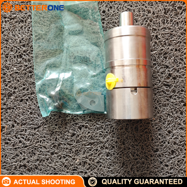 OTT-JAKOB 95.250.065.2.0 Rotary Union 1K-GDR-LC (Module 37+65) Radial Connection for CNC Spindle Coolant/Air, 50bar Coolant, 16,000rpm, ISO 4406 -/17/14, Filter <50µm