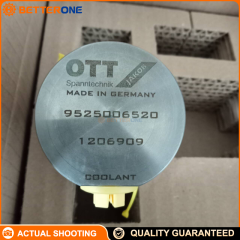 OTT-JAKOB 95.250.065.2.0 Rotary Union 1K-GDR-LC (Module 37+65) Radial Connection for CNC Spindle Coolant/Air, 50bar Coolant, 16,000rpm, ISO 4406 -/17/14, Filter <50µm