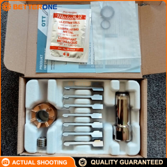 OTT-JAKOB 95.600.001.3.6 HSK Tool Gripper Pull Claw with Lock Screw (Bolt) for HSK A63/B80/E63/F80, Fmax 18,000N, E.M. 10.5mm, CNC Spindle Tool Clamping Unit