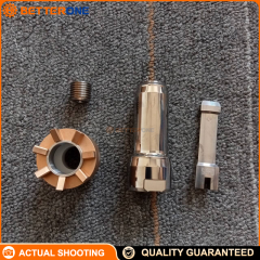 OTT-JAKOB 95.600.001.3.6 HSK Tool Gripper Pull Claw with Lock Screw (Bolt) for HSK A63/B80/E63/F80, Fmax 18,000N, E.M. 10.5mm, CNC Spindle Tool Clamping Unit