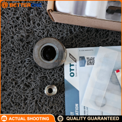 OTT-JAKOB 95.600.033.2.6 HSK A63-B Clamping Unit (HSK-B Series), Parallel Moving Gripper Segments, Locking Geometry, Dimensions l9 52mm l8 69mm l11 94mm, Gauge Dimension E.M. 10.5mm