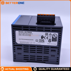 Delta AS-PS02A AS Series PLC Power Supply Module, 100–240VAC Input, 24VDC Output (1.5A Internal + 0.5A External Isolated), 50/60Hz, DIN Rail/Chassis Mount, Pluggable Screw Terminal, 36W+12W