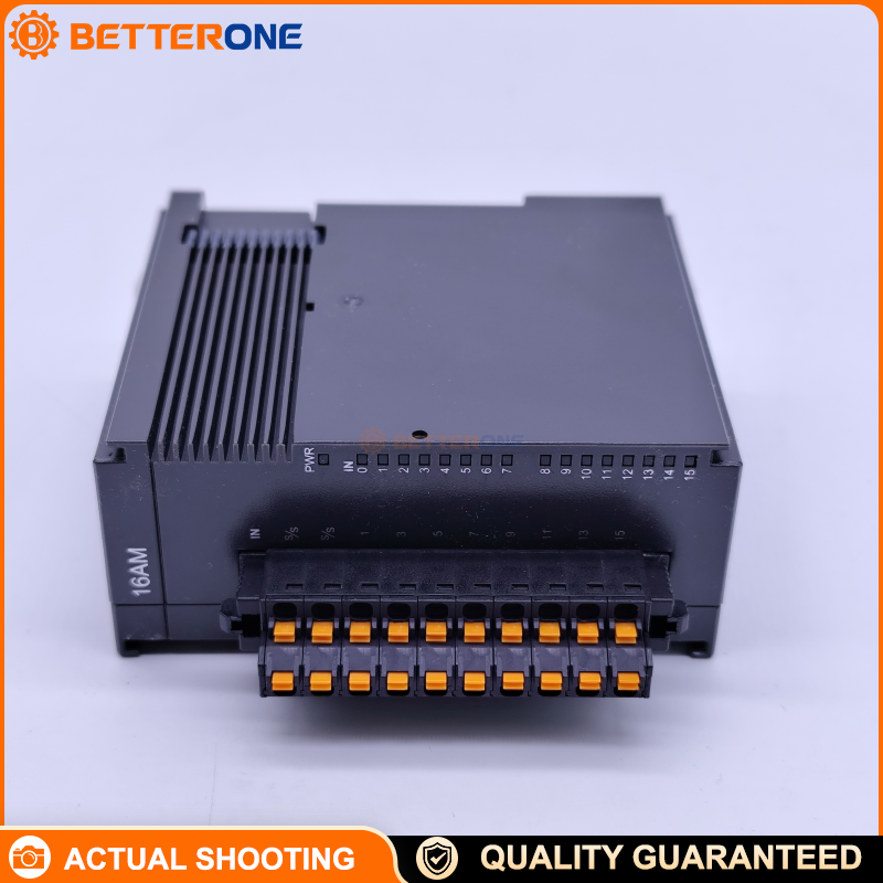 Delta AS16AM10N-A AS Series PLC Digital Input Module, 16DI 5–24VDC, DIN Rail/Chassis Mount, IP20, Pluggable Screw Terminal, -20~60°C