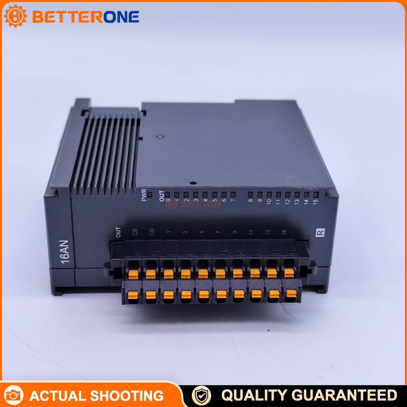 Delta AS16AN01R-A AS Series PLC Digital Output Module, 16DO Relay Outputs, DIN Rail/Chassis Mount, Pluggable Screw Terminal, IP20, -20~60°C, Switching Up to 240VAC/24VDC