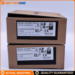Delta AS16AP11R-A AS Series PLC Mixed I/O Module, 8 Digital Inputs + 8 Relay Outputs, 24VDC Supply, DIN Rail/Chassis Mount, IP20, -20~60°C, Max 2A 10–240VAC / 5–30VDC