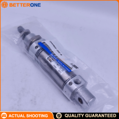 SMC CD85N25-30C-B ISO 6432 Round Body Air Cylinder, 25mm Bore 30mm Stroke, Double Acting Single Rod, Air Cushion, Switch Ready (C85 Series)