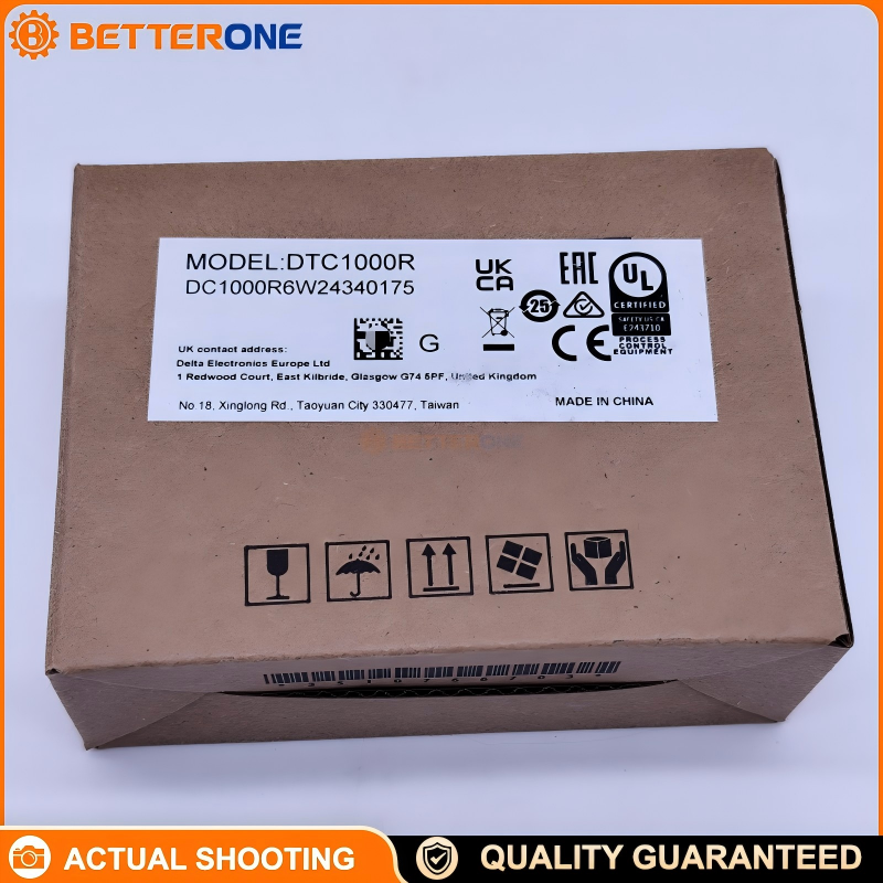Delta DTC1000R Modular Temperature Controller MPU (Master), 24VDC Supply, Relay SPST Output 250VAC 3A, RS-485 Modbus ASCII/RTU 2400–38400bps, TC/RTD/Analog Inputs, PID + Ramp/Soak (64 Programs), DIN Rail Mount