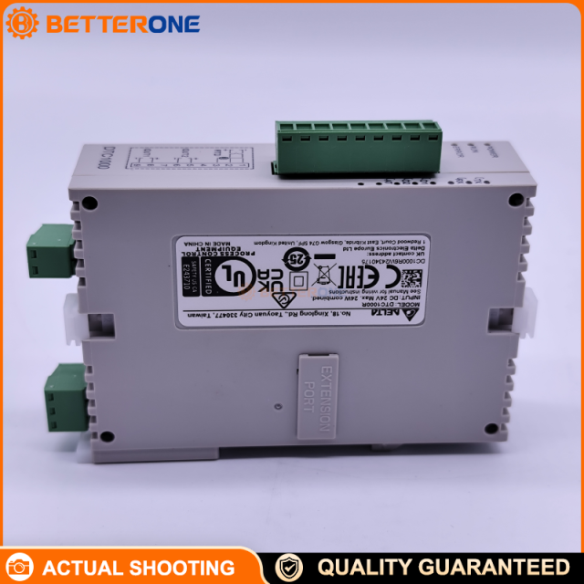 Delta DTC1000R Modular Temperature Controller MPU (Master), 24VDC Supply, Relay SPST Output 250VAC 3A, RS-485 Modbus ASCII/RTU 2400–38400bps, TC/RTD/Analog Inputs, PID + Ramp/Soak (64 Programs), DIN Rail Mount