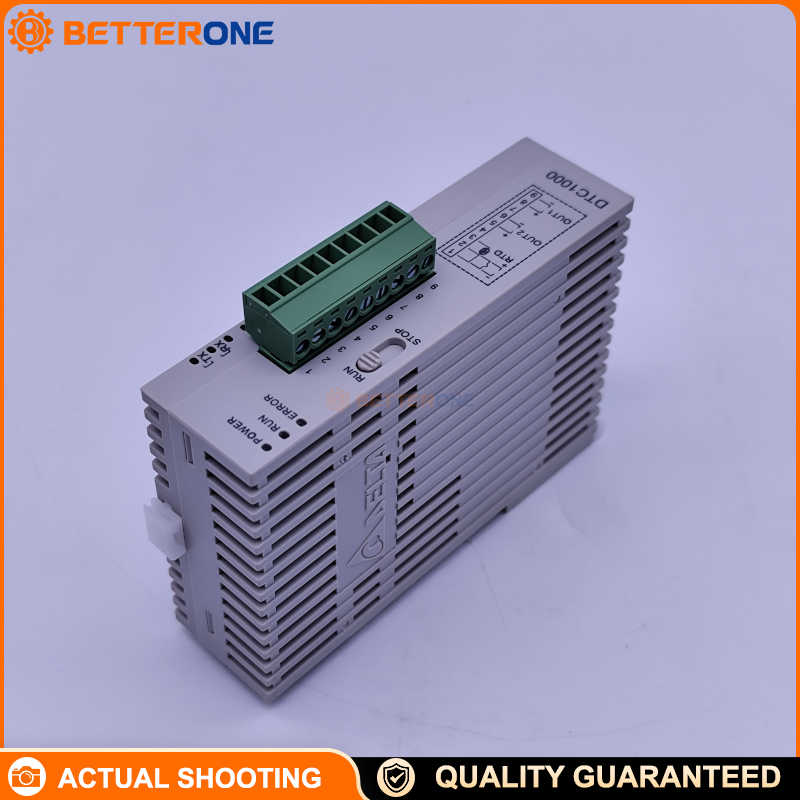 Delta DTC1000R Modular Temperature Controller MPU (Master), 24VDC Supply, Relay SPST Output 250VAC 3A, RS-485 Modbus ASCII/RTU 2400–38400bps, TC/RTD/Analog Inputs, PID + Ramp/Soak (64 Programs), DIN Rail Mount
