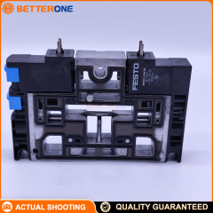 Festo CPV18-M1H-2X3-OLX-1/4 Pneumatic Valve Terminal, CPV18 Series, 2×3 Solenoid Valves, G1/4 Port, Manifold Assembly for Industrial Automation