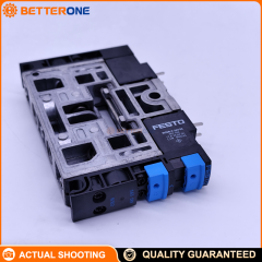 Festo CPV18-M1H-2X3-GLS-1/4 Pneumatic Valve Terminal, CPV18 Series, 2×3 Solenoid Valves, G1/4 Ports, Central Supply & Exhaust, Modular Valve Manifold
