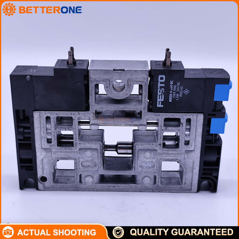 Festo CPV18-M1H-5JS-1/4 Pneumatic Valve Terminal, CPV18 Series, 5-Valve Positions (JS Version), G1/4 Ports, Modular Valve Manifold for Industrial Automation