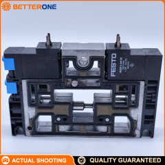 Festo CPV18-M1H-5JS-1/4 Pneumatic Valve Terminal, CPV18 Series, 5-Valve Positions (JS Version), G1/4 Ports, Modular Valve Manifold for Industrial Automation