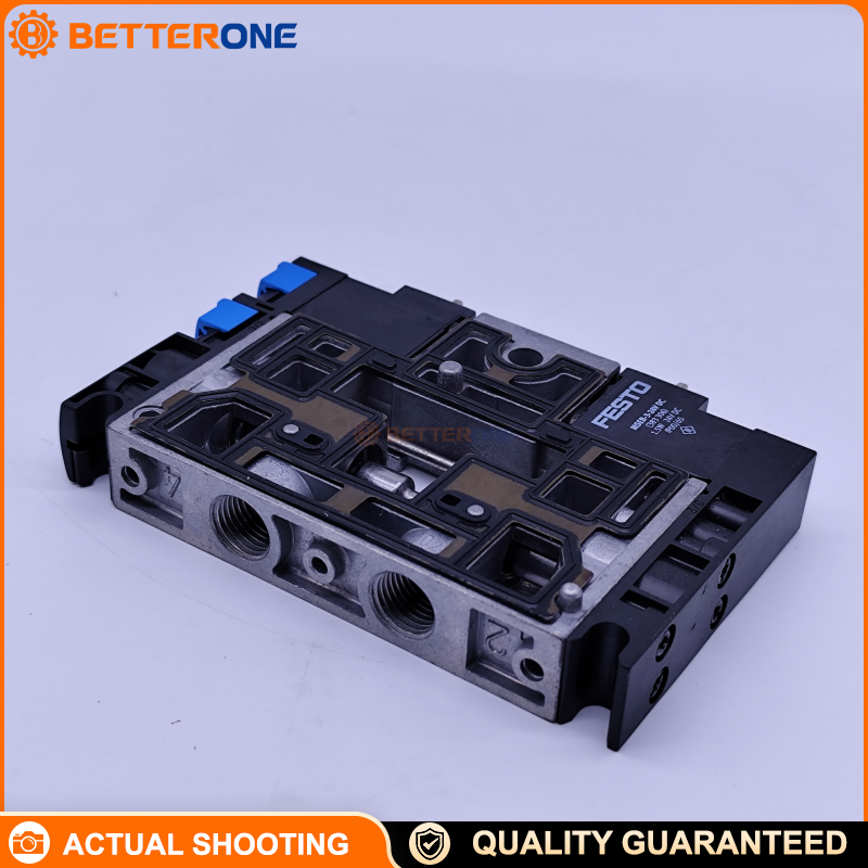 Festo CPV18-M1H-5JS-1/4 Pneumatic Valve Terminal, CPV18 Series, 5-Valve Positions (JS Version), G1/4 Ports, Modular Valve Manifold for Industrial Automation