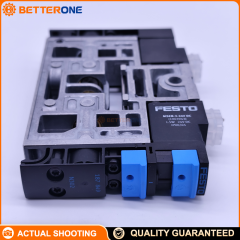 Festo CPV18-M1H-2OLS-2GLS-1/4 Pneumatic Solenoid Valve Module, 2×2/2-Way Open/Closed Monostable, 24VDC, 1600 L/min, G1/4, IP65 (Part No. 187849)