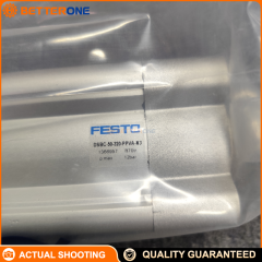 Festo DSBC-50-320-PPVA-N3 ISO 15552 Pneumatic Cylinder, 50mm Bore 320mm Stroke, Double-Acting, Adjustable Pneumatic Cushioning Both Ends (PPVA), Male Rod Thread M16x1.5, Proximity Switch Ready, G1/4 Ports (Part No. 1366957)
