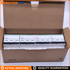 Schneider Electric A9F18310 iC65N Miniature Circuit Breaker (MCB), 3P 10A, C Curve, 400V, 6kA@440V Breaking Capacity, Thermal-Magnetic Protection, DIN Rail Mount, Tunnel Terminals